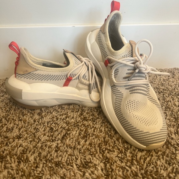 Sorel Women’s Explorer Defy Low Chalk Sea Salt Lace Slip On Sneakers Size 7.5 - Picture 4 of 8